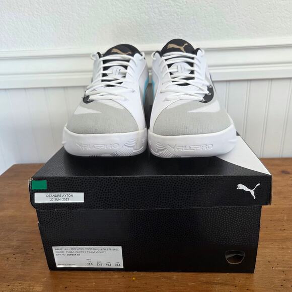 Deandre Ayton Owned Sz 18.5M Puma All Pro‎ Nitro Athlete Specific Promo Sneakers main image 12